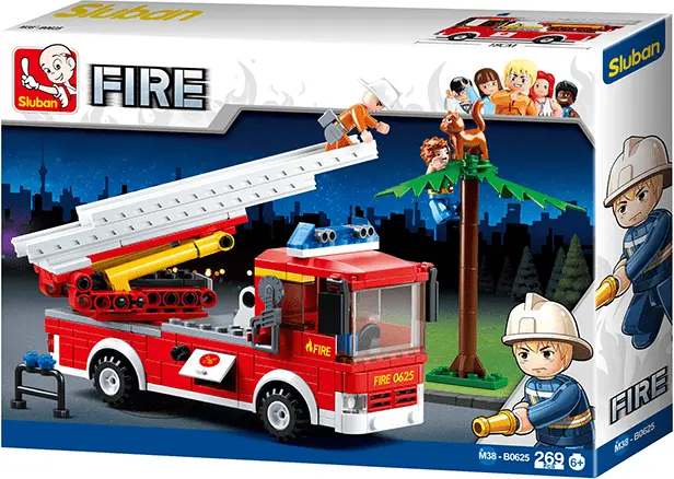 Set Costruzioni Camion dei Pompieri