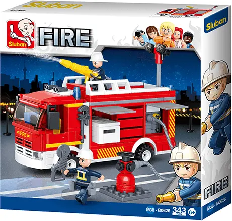 Set Costruzioni Camion dei Vigili del Fuoco