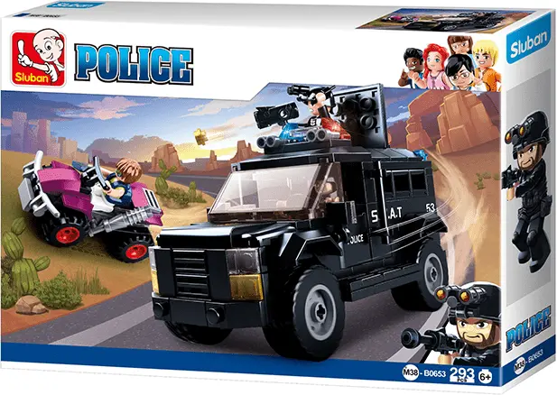 Set Costruzioni Inseguimento Polizia