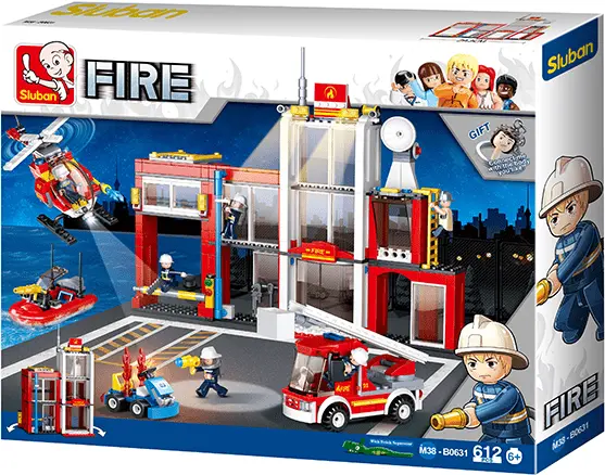 Set Costruzioni Pompieri - Stazione dei Vigili del Fuoco