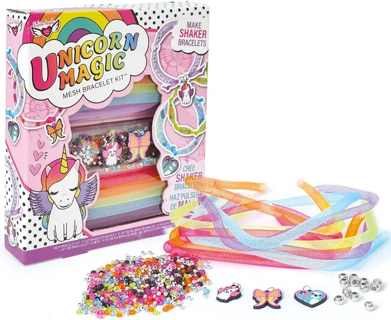 Set Crea I Tuoi Braccialetti- Unicorni
