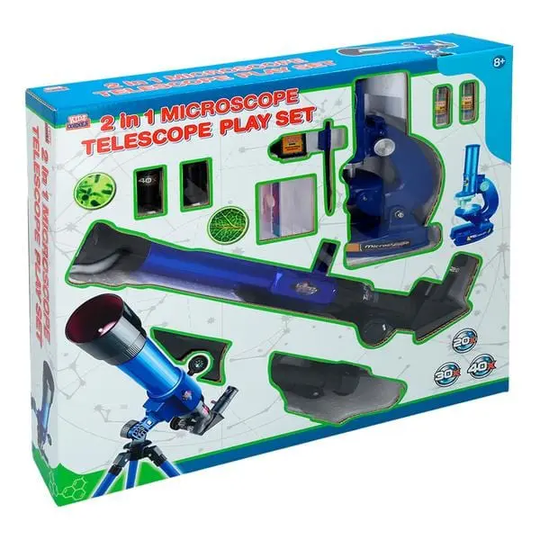 Set Microscopio e Telescopio con Accessori