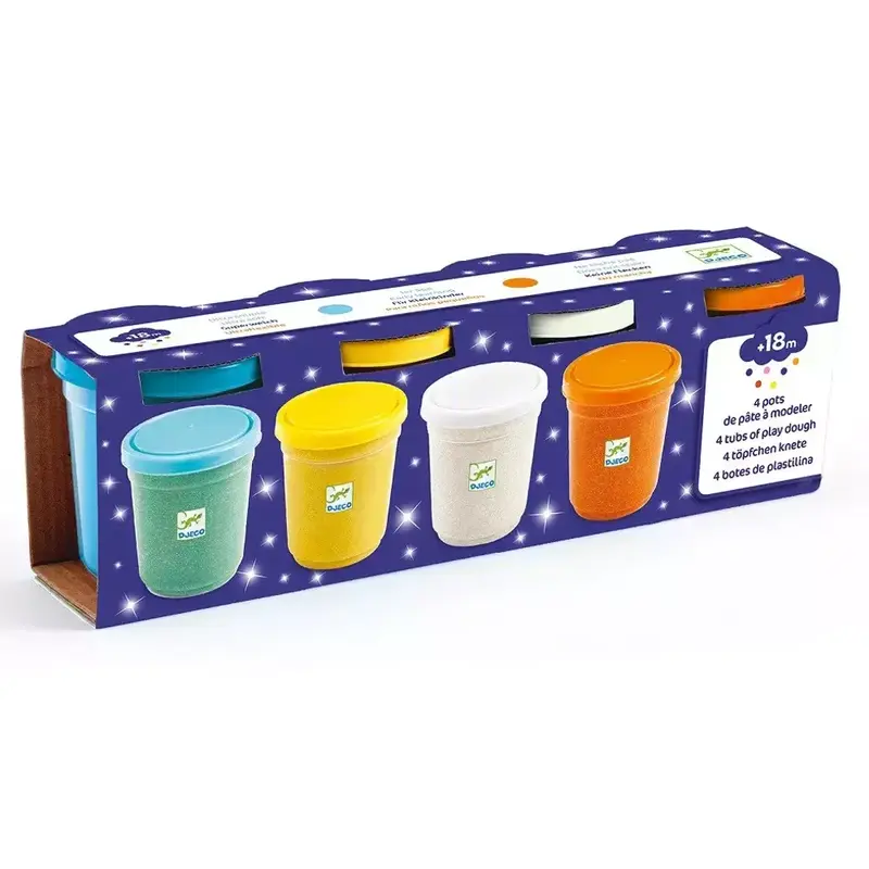 Set Pasta Modellabile Glitter Djeco