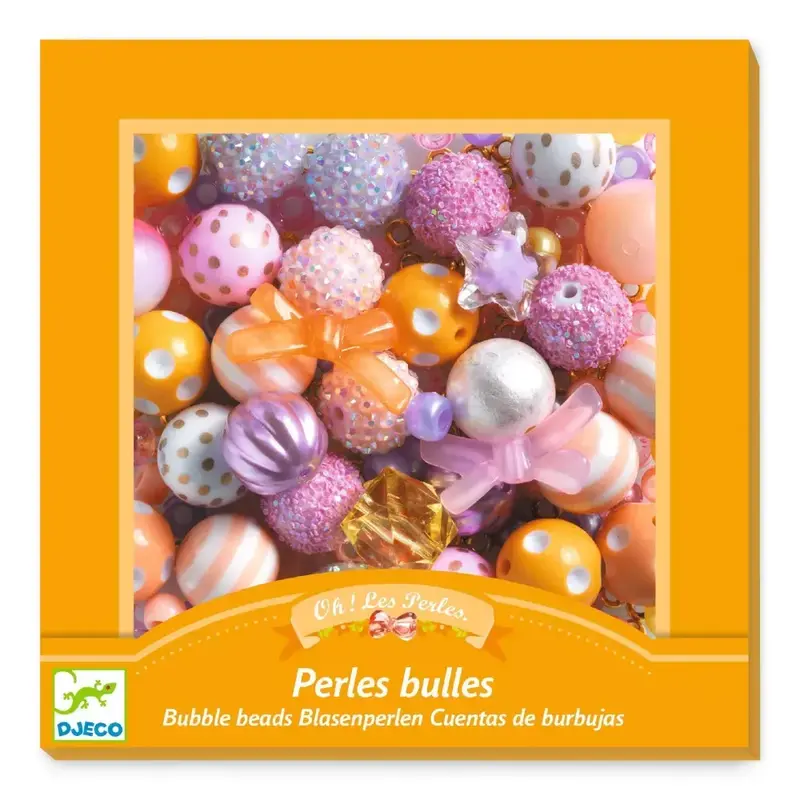Set Perline Grandi Dorate Djeco