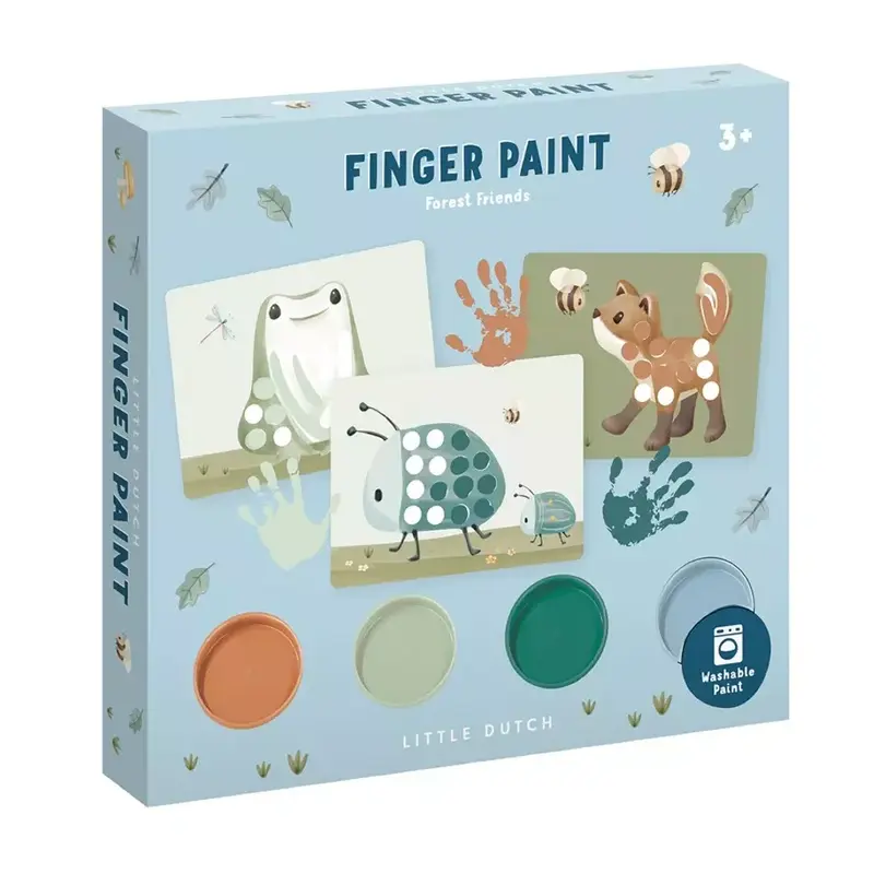 Set Pittura Dita Little Dutch Forest Friends