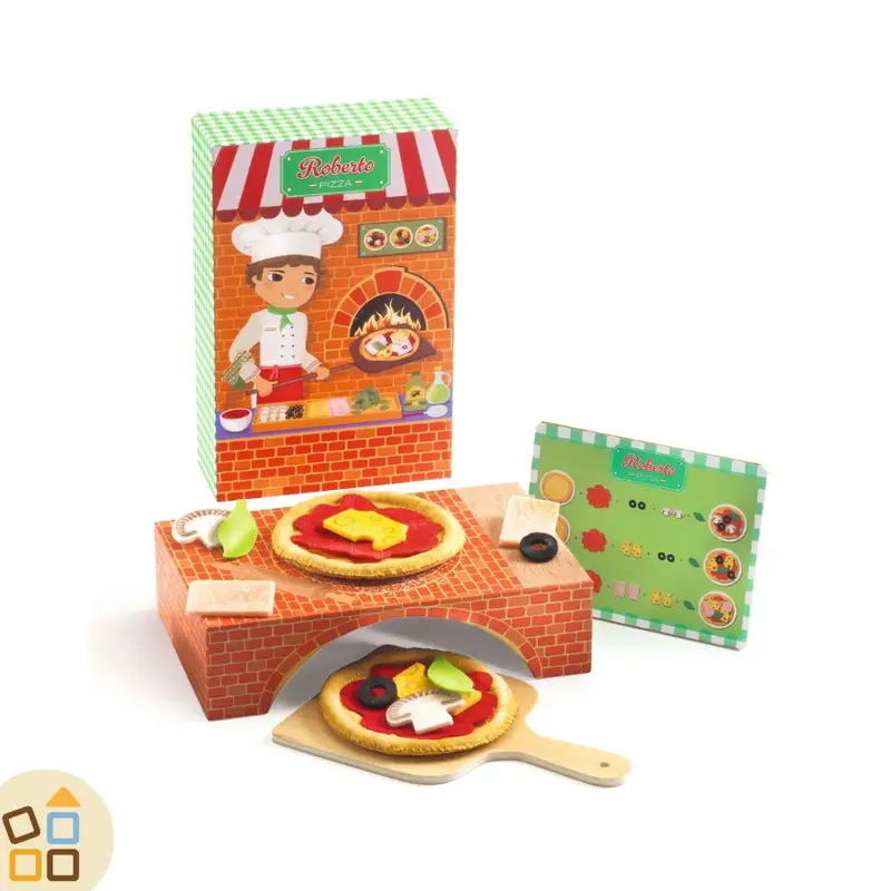 SET PIZZA ROBERTO, CIBO GIOCO