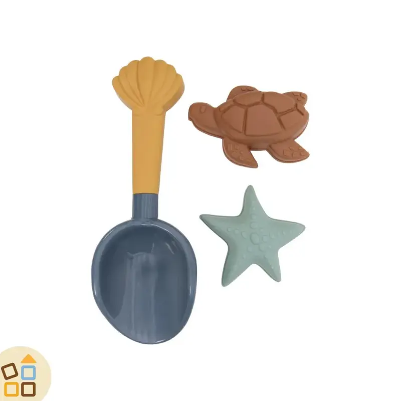 SET SPIAGGIA PALETTA E FORMINE, BLU