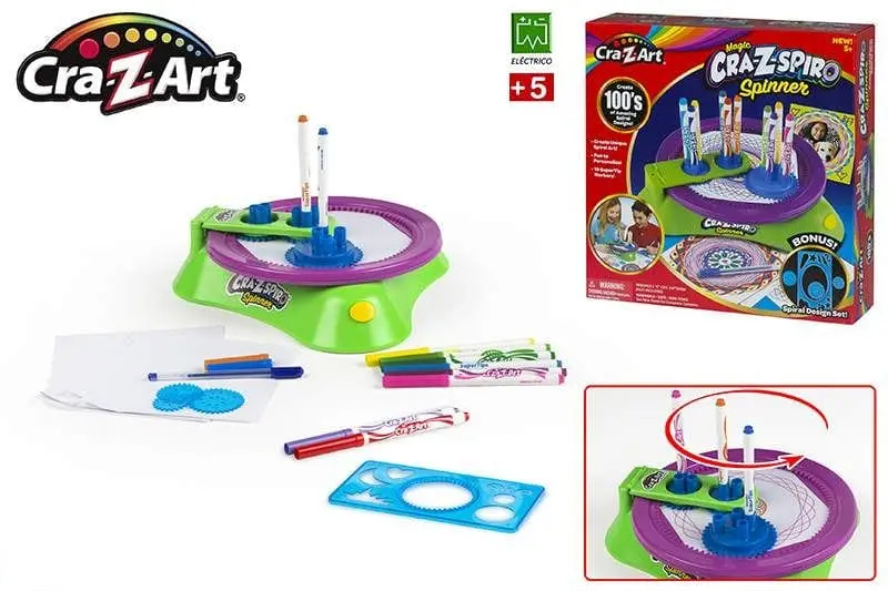 Set Spirografia Elettrico, Spinner Artistico