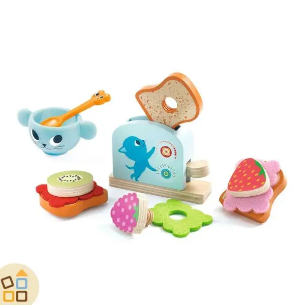 SET TOSTAPANE, COLAZIONE DEL GATTINO