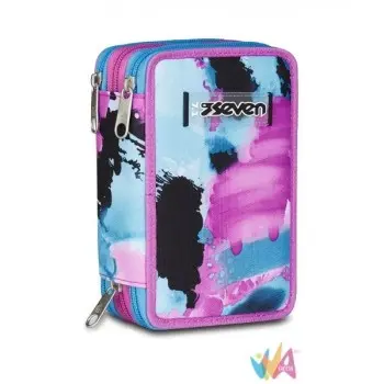 Seven Astuccio Attrezzato Completo 3 Zip Quick