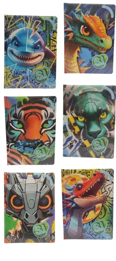Seven Diario Datato ANNO SCOLASTICO 2025-2026 SJ Gang Animali Boy
