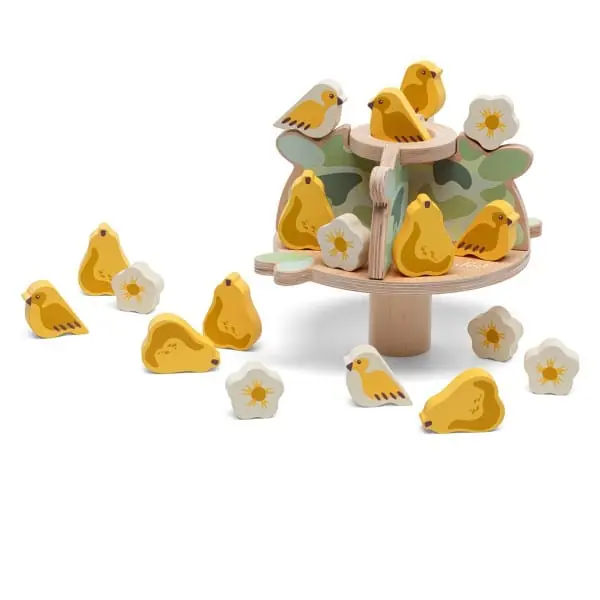 Sevi by Trudi gioco in legno Balance Alberi e Uccellini
