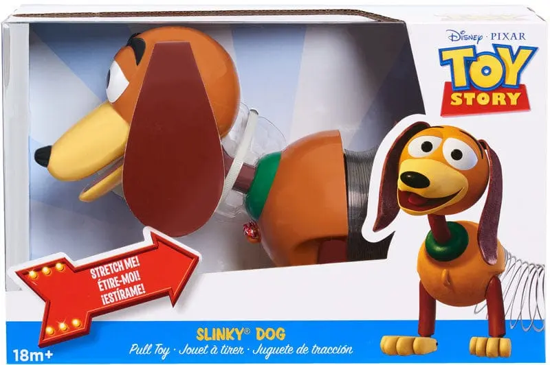 Slinky Toy Story Disney, Cane giocattolo a molla per bambini +18 mesi