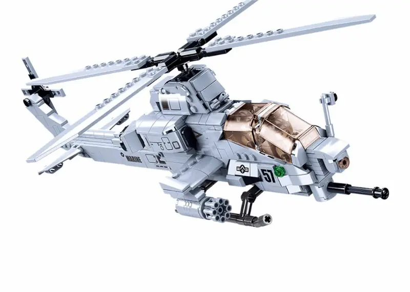 Sluban Costruzioni Elicottero Militare 482pz