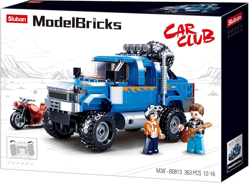 Sluban Costruzioni Super Jeep Safari F350 - 365 pezzi