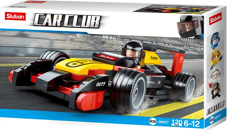 Sluban Set Costruzioni Auto Formula1
