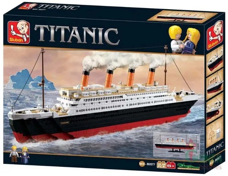 Sluban set di Costruzioni Nave Titanic 1012pz