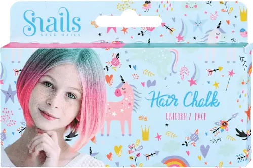 Snails Hair Chalk Unicorn - 2 gessetti per capelli