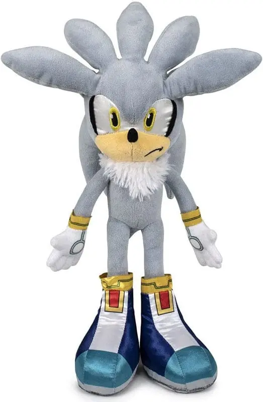 Sonic Peluche Grigio 30cm, Nintendo Plush Silver Sonic