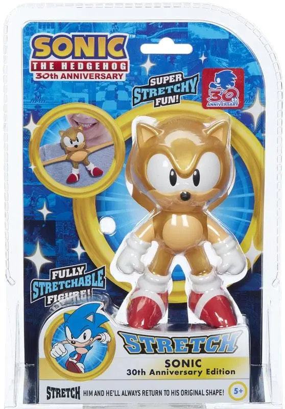 Sonic Stretch Personaggio Allungabile Gold