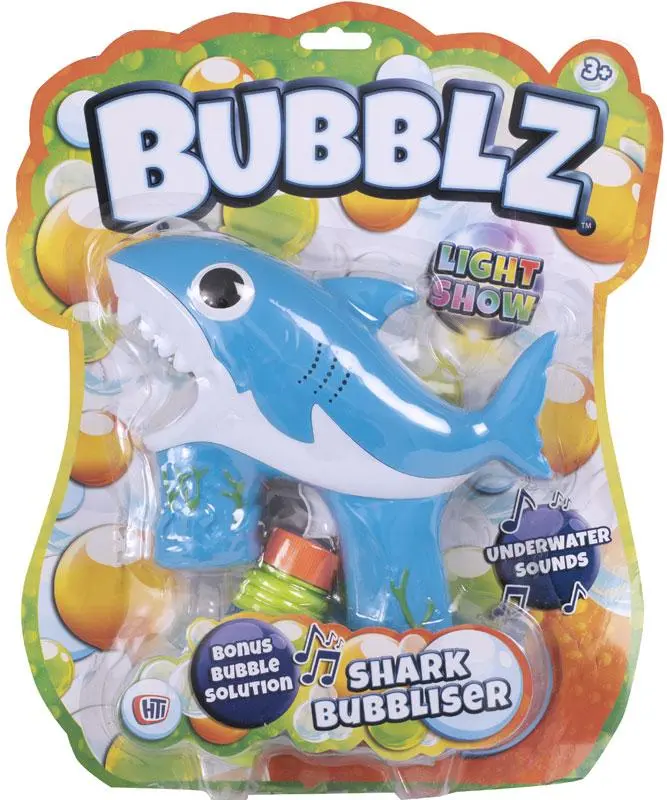 Spara Bolle di Sapone Squalo con Luci e Suoni