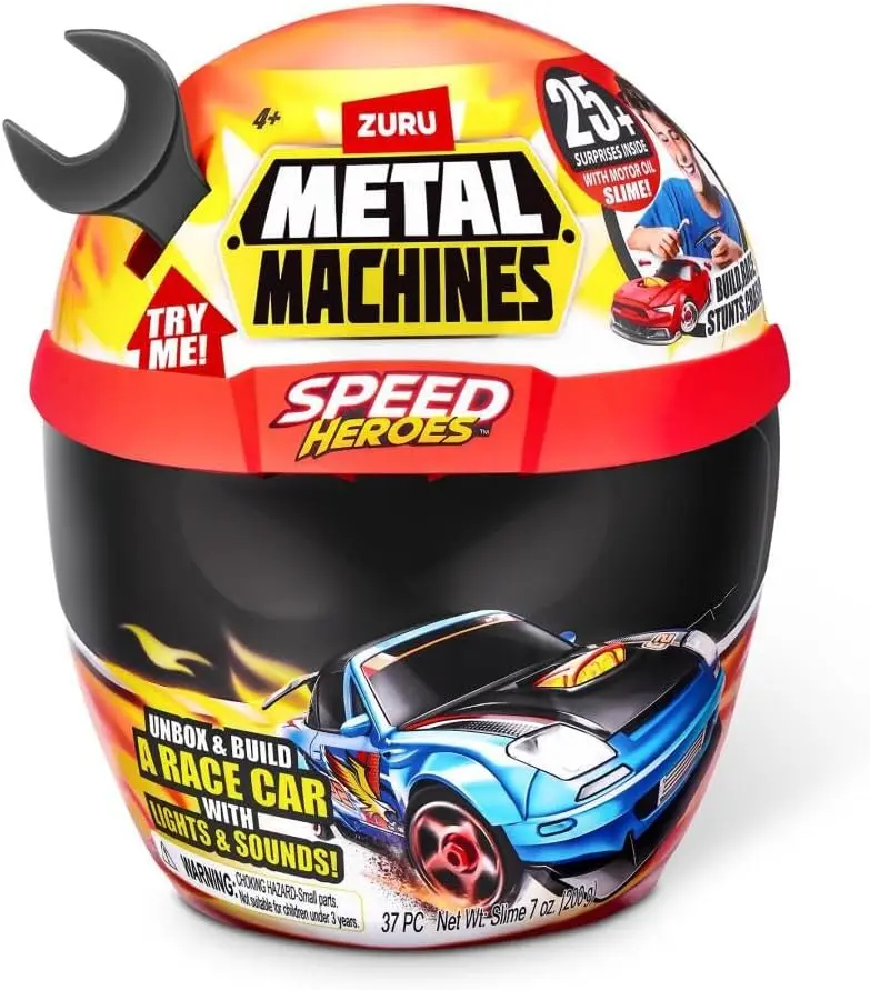 Speed Heroes Casco 2 Auto Metal Machines