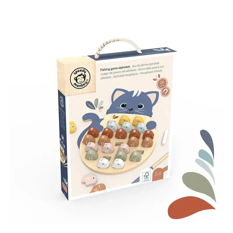 Speedy Monkey - Gioco della Pesca conAlfabeto