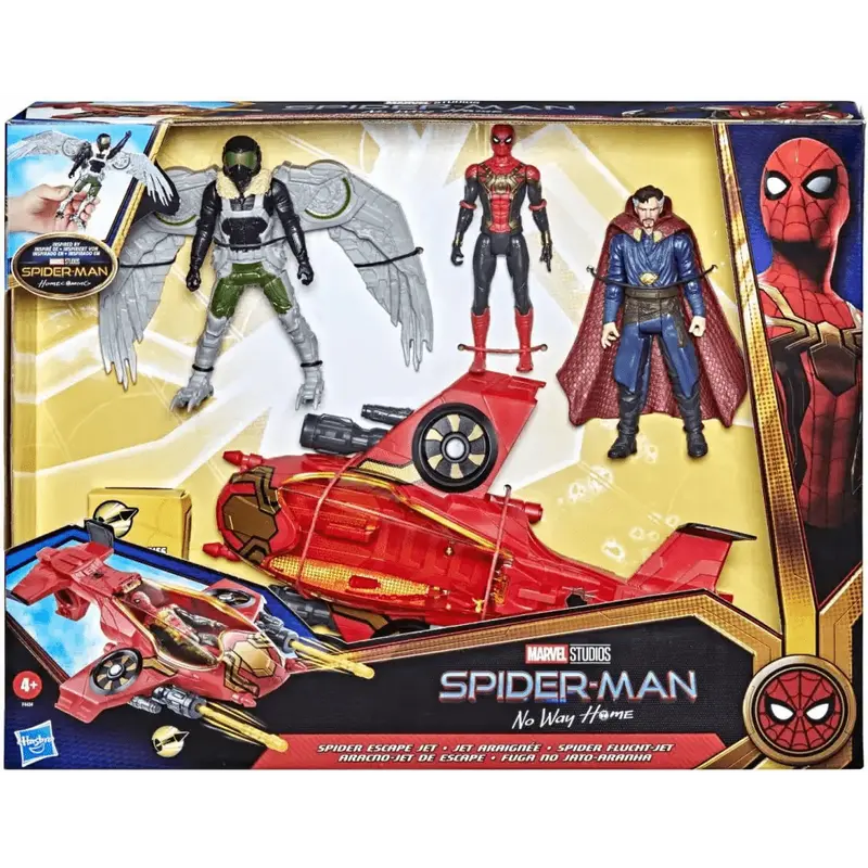 Spider Escape Jet con 3 personaggi