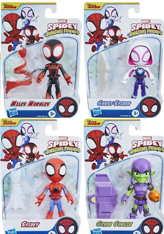 Spiderman Amazing Friends Personaggi