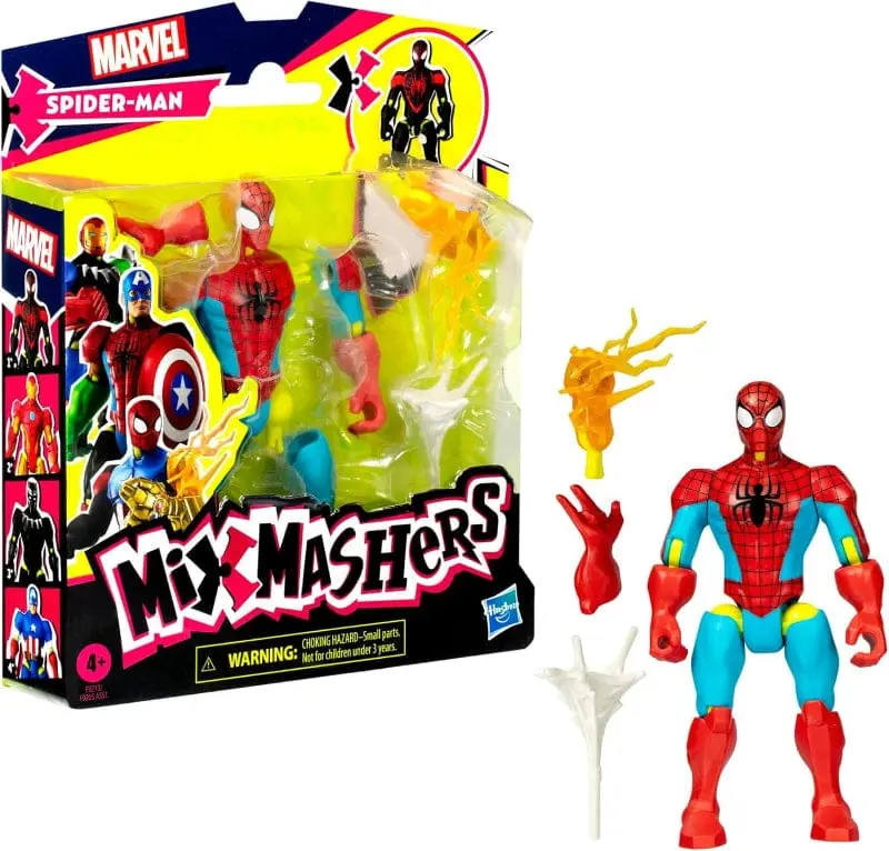 Spiderman Mix Mashers Personaggio Mix n Match
