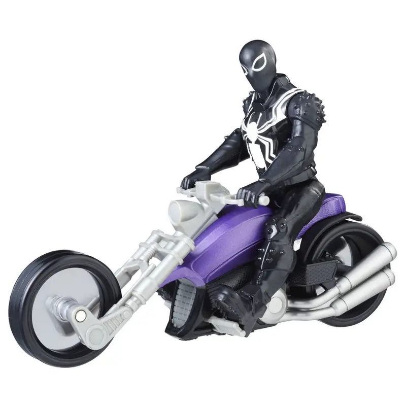 Spiderman Venom con Moto