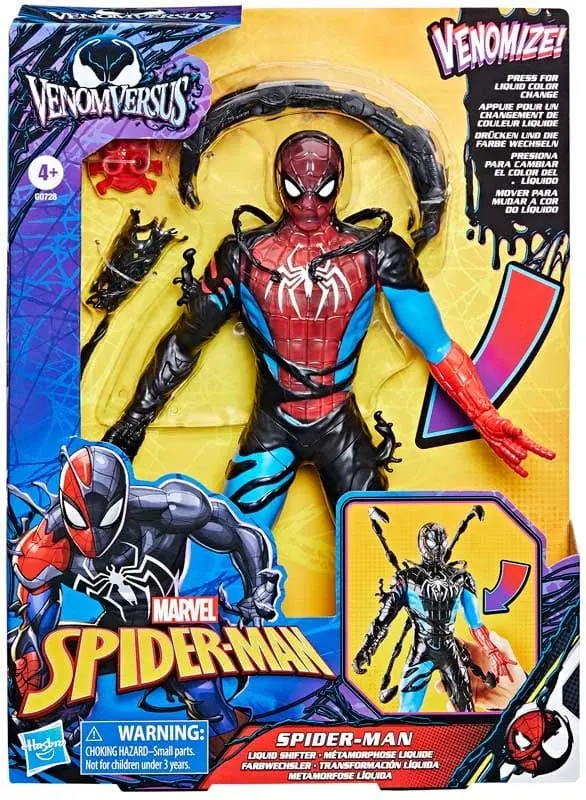Spiderman VenomVersus Liquid Shifter con Accessori
