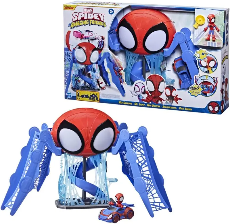 Spidey e i Suoi Fantastici Amici playset Webquarters