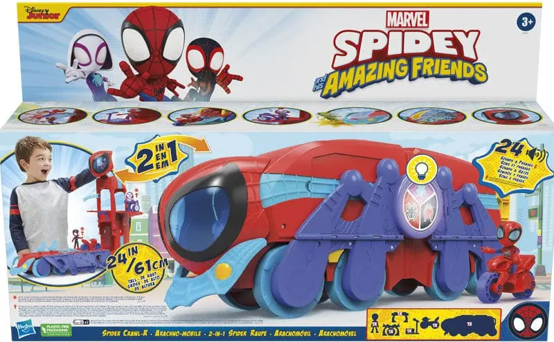 Spidey e i suoi fantastici Amici, Quartier Generale Mobile trasformabile 2 in 1