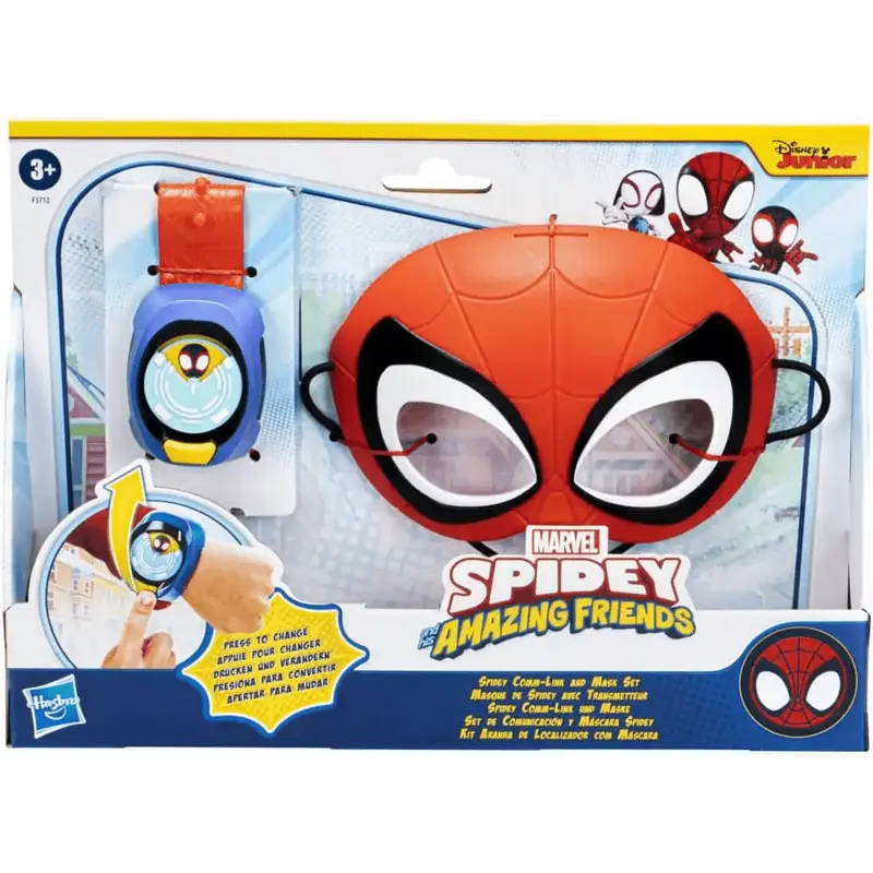 Spidey set con orologio e maschera