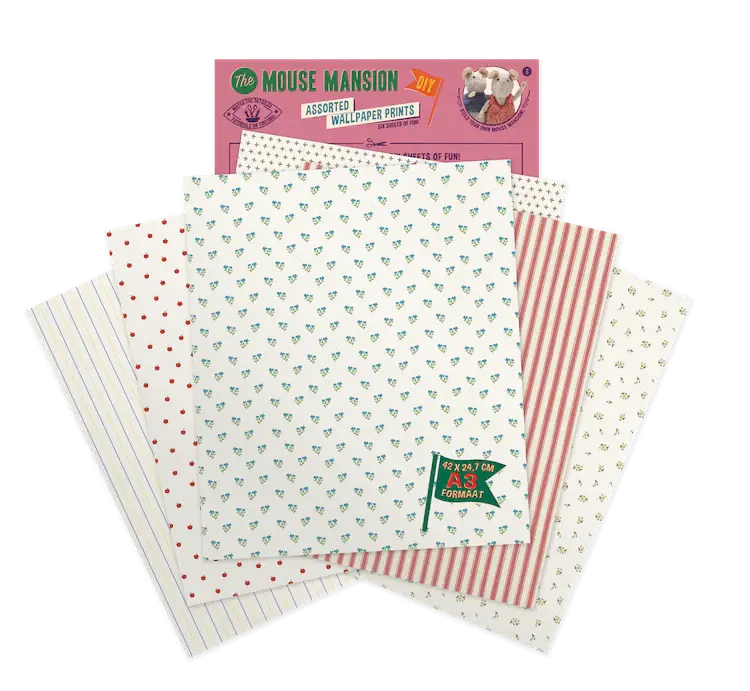Stampe Carta da Parati - The Mouse Mansion - Art. MH02011