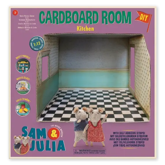 Stanza in Cartone, Cucina - The Mouse Mansion - Art. MH20042