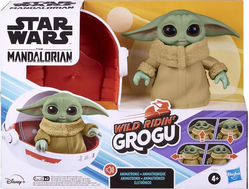 Star Wars Grogu nella Culla, Giocattolo animatronico di The Child con Combinazioni di Suoni e movimenti