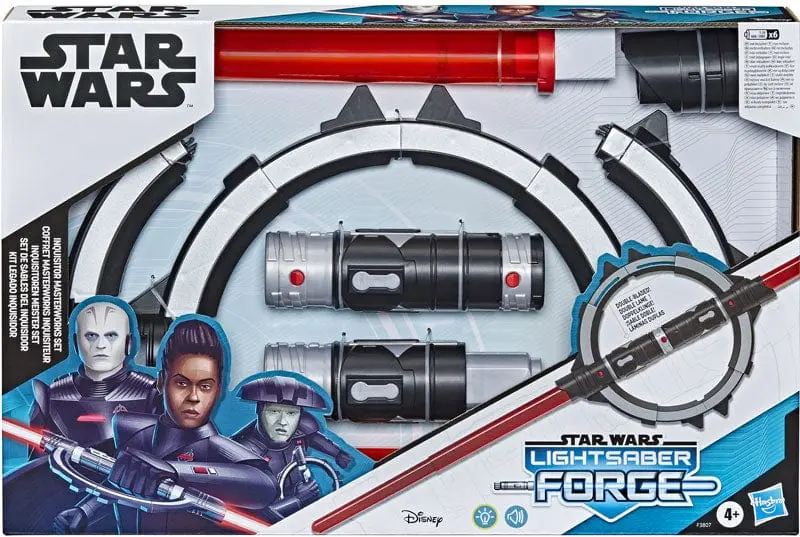 Star Wars Lightsaber Forge Inquisitor Master, Spada Laser Doppia