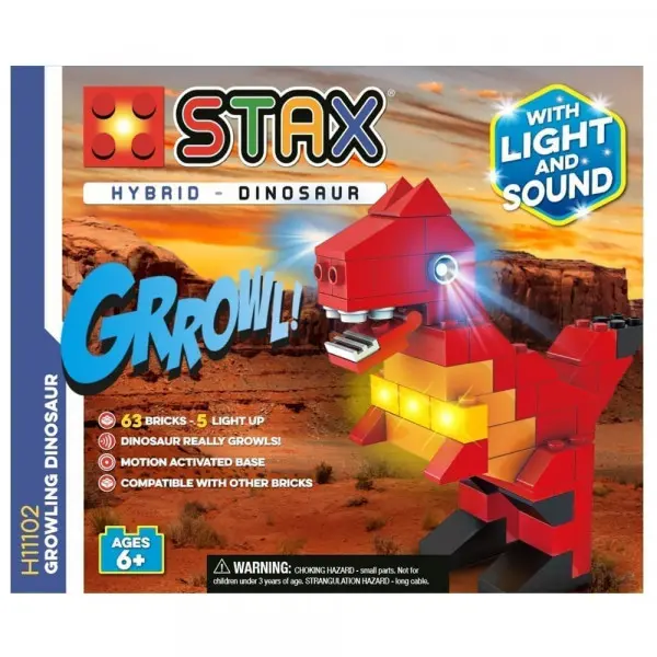 STAX H11102 Growling Dinosaur