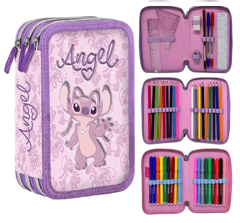 Stitch Astuccio Triplo Angel che Include 43pz Giotto