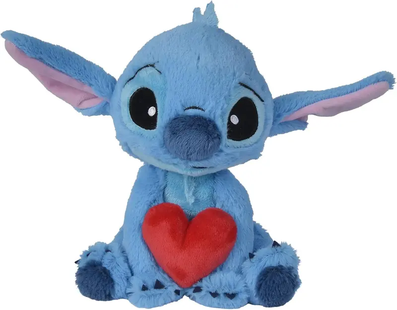 Stitch con cuore cm.25