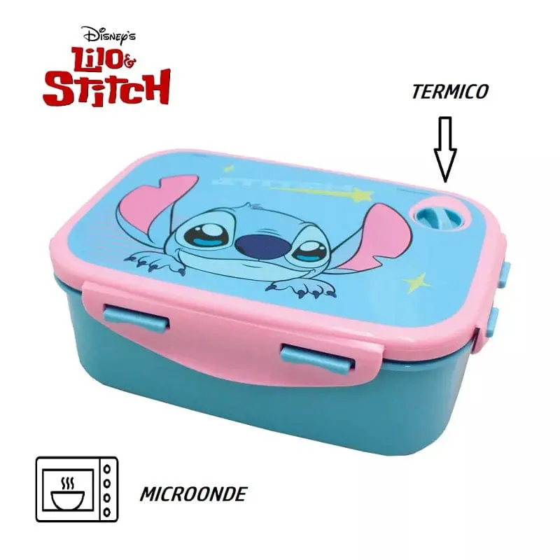 Stitch Porta Merenda Termico Microonde