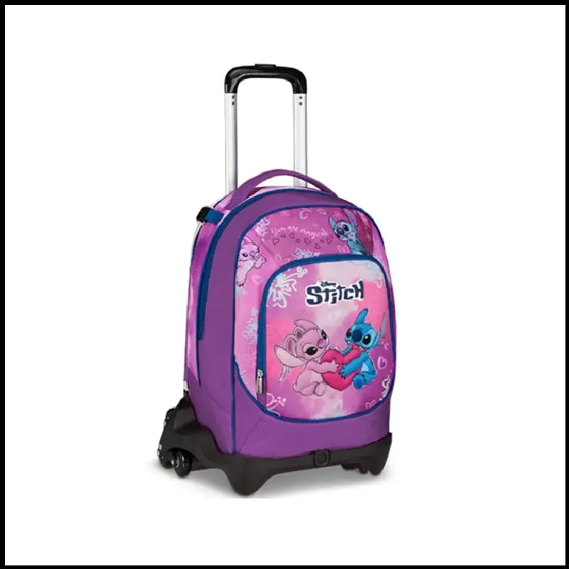 Stitch Trolley Seven 3 Ruote Staccabile adatto a Scuola Elementare e Media - versione 2026