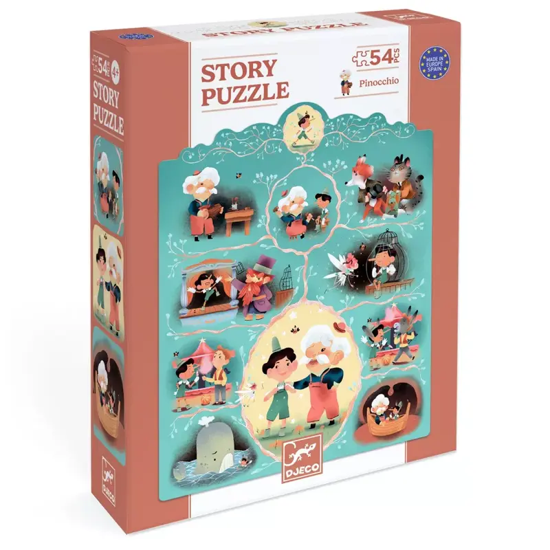 Story Puzzle Pinocchio Djeco