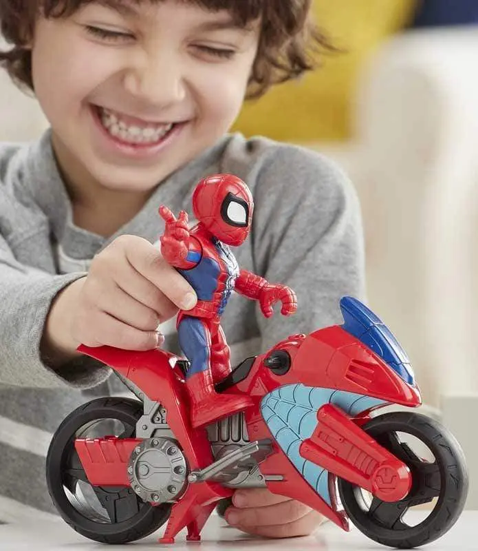 Super Hero Adventure - Spiderman con Moto