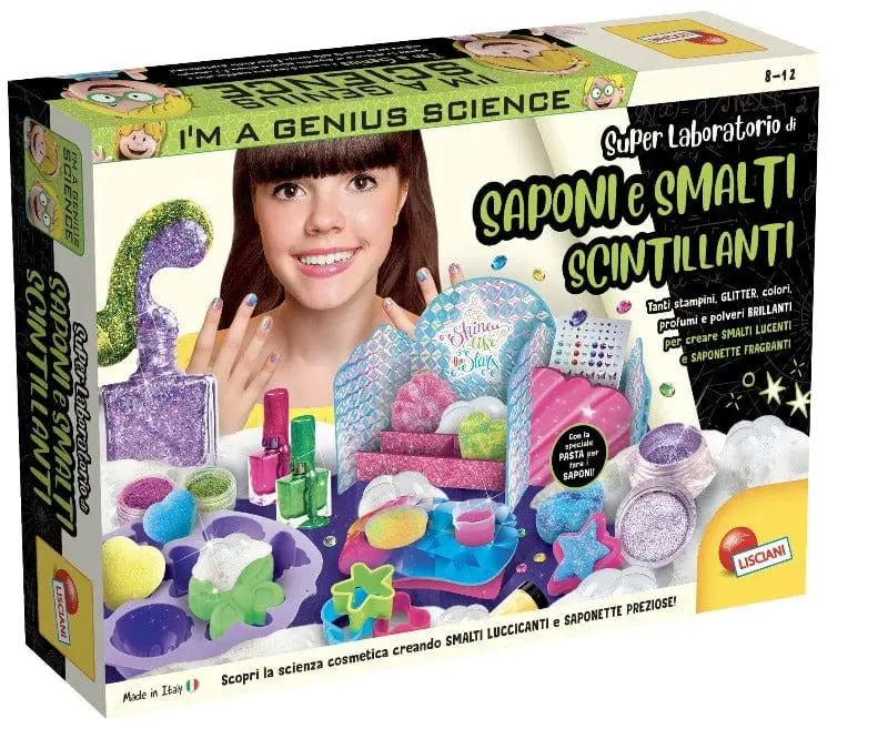 Super Laboratorio dei Saponi e Smalti Scintillanti - Lisciani