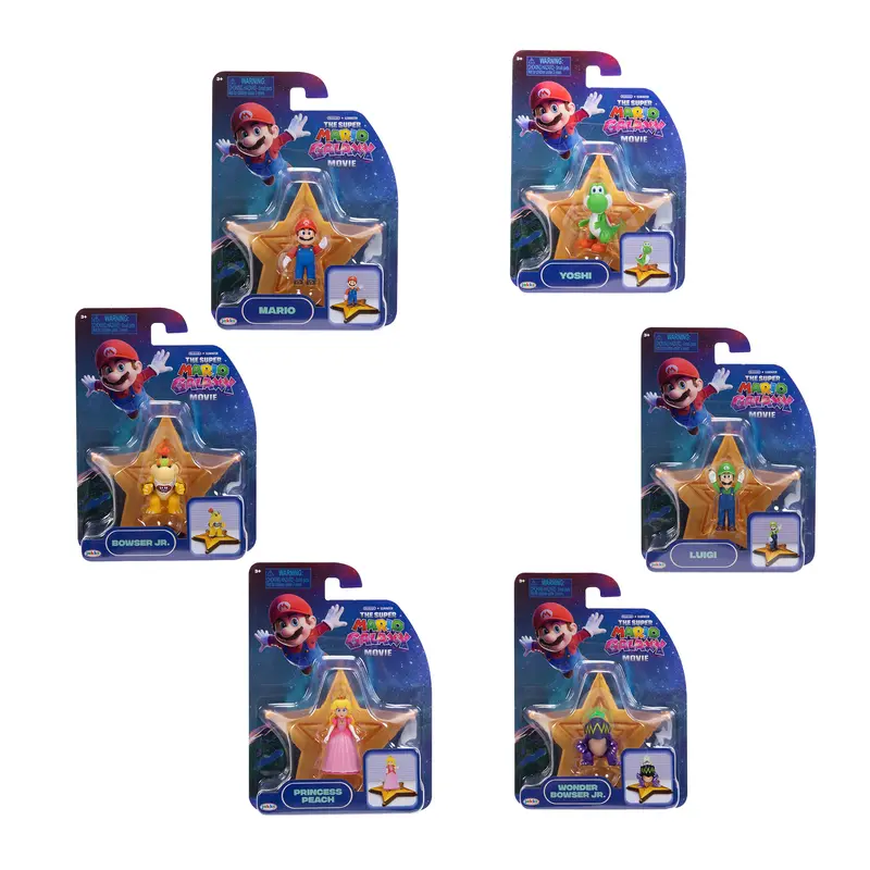 Super Mario Galaxy Movie - Action Figures assortite