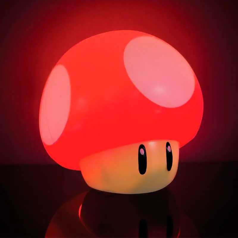 Super Mario Lampada Fungo con effetti sonori- Paladone