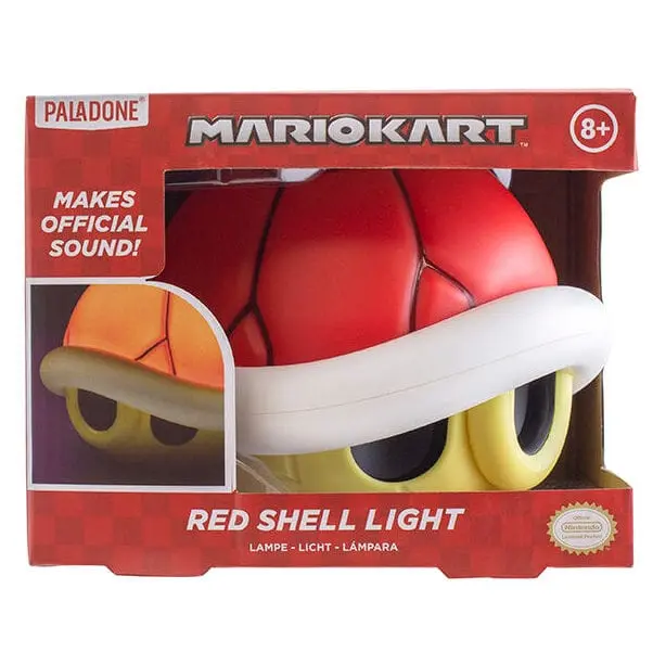 Super Mario Lampada Guscio Rosso con Suono Ufficiale- Paladone